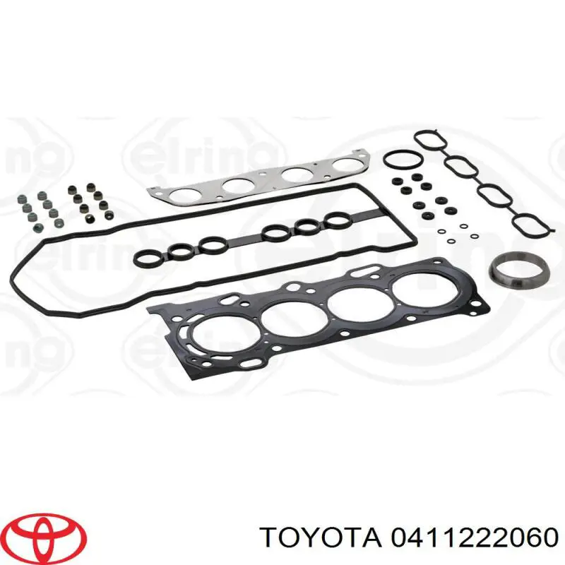 Kit de juntas de motor, completo, superior para Toyota Auris (E15)