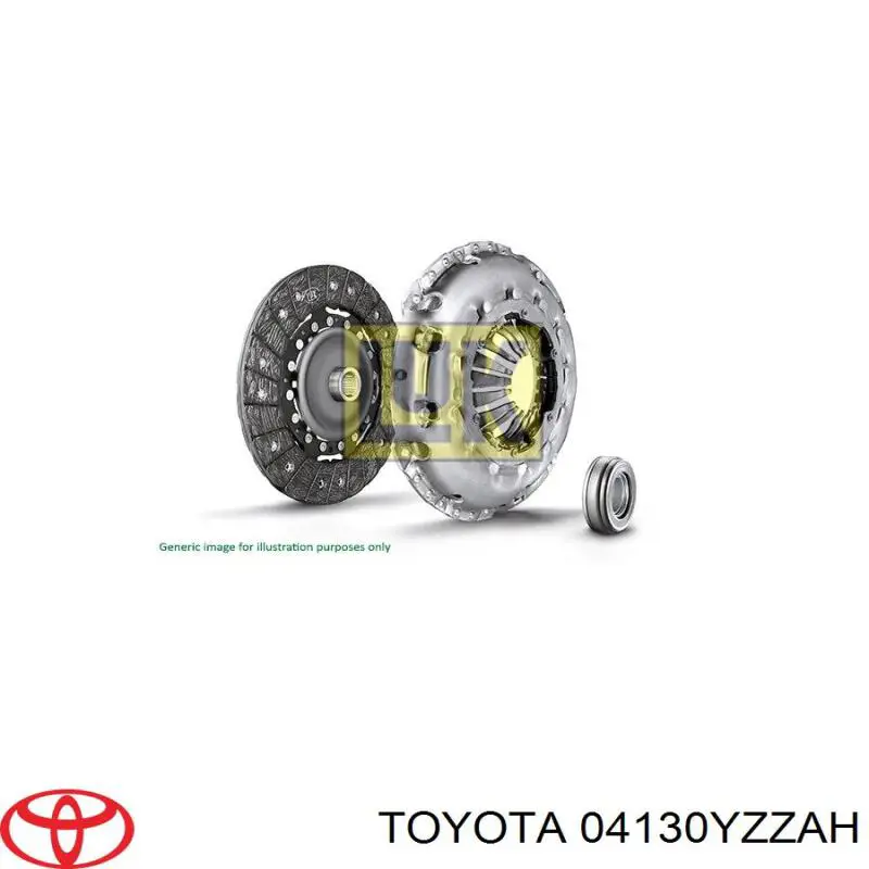 04130YZZAH Toyota Embrague motor