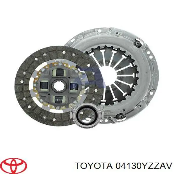 Comprar 04130YZZAV Toyota Kit de embrague completo