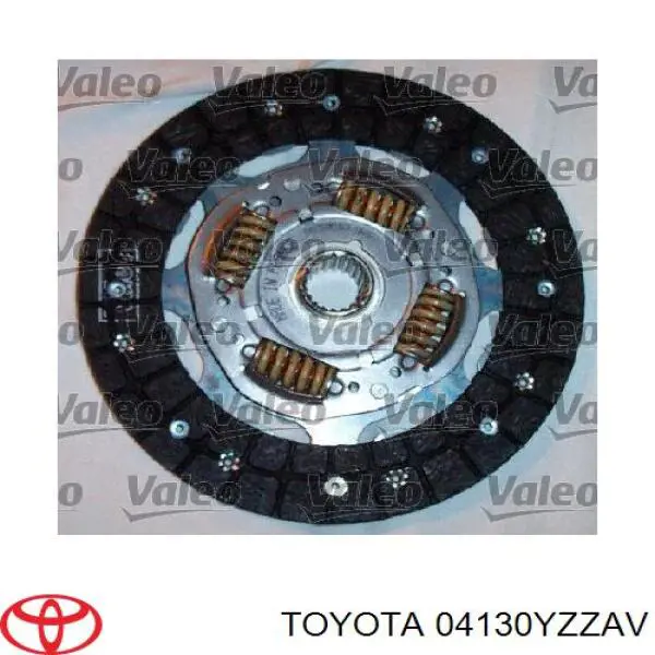 Embrague 04130YZZAV Toyota