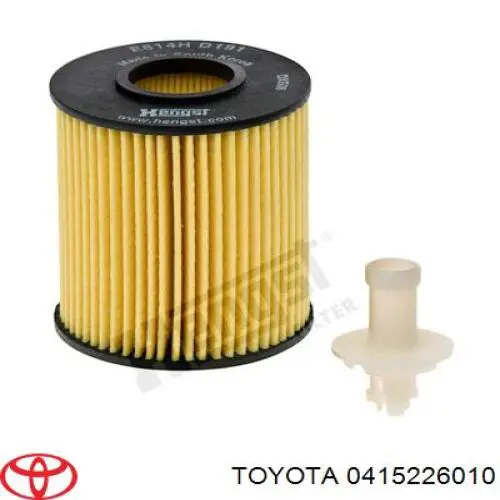 Filtro de aceite Toyota 0415226010 precio, desde 5,86 EUR