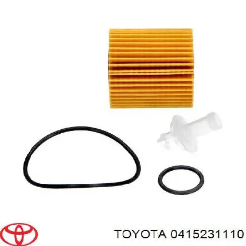 0415231110 Toyota filtro de aceite