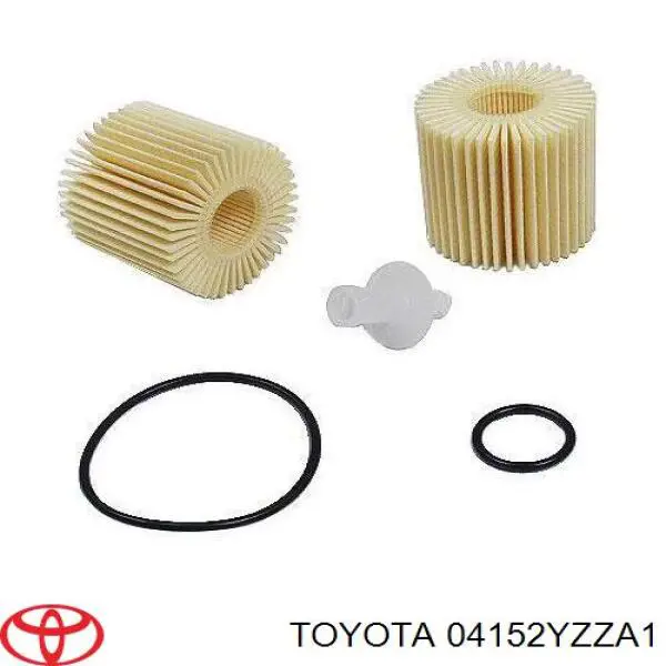 Comprar 04152YZZA1 Toyota Filtros de aceite