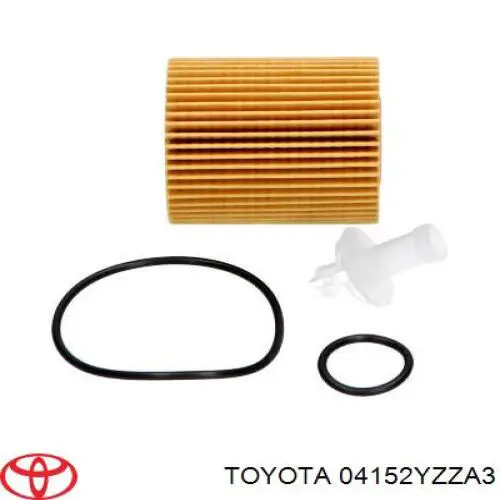 Comprar 04152YZZA3 Toyota Filtros de aceite