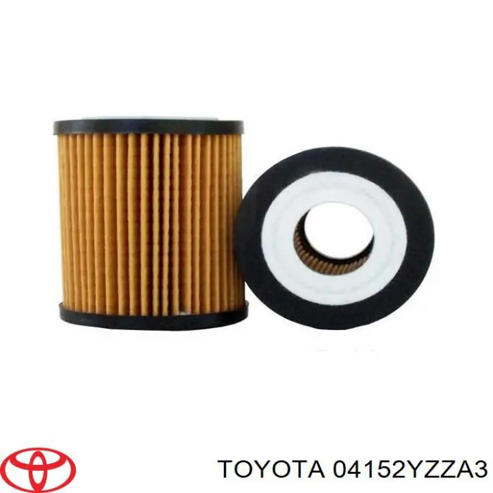 04152YZZA3 Toyota filtro de aceite