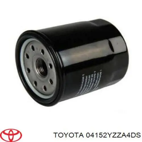 04152-YZZA4-DS Toyota filtro de aceite