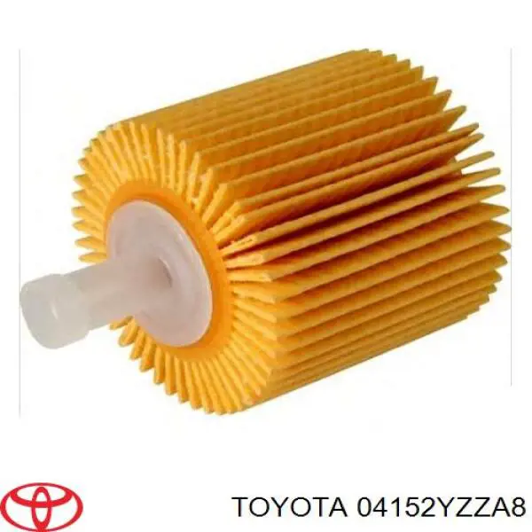 04152YZZA8 Toyota filtro de aceite