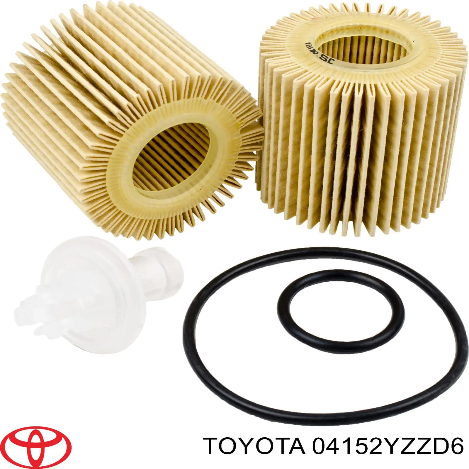 04152YZZD6 Toyota filtro de aceite