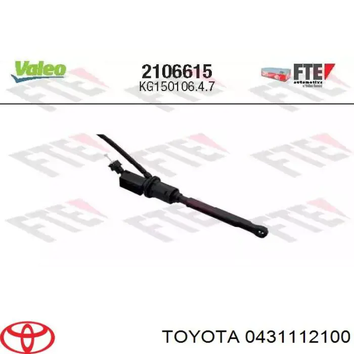 Comprar Juego de reparación cilindro maestro de embrague Toyota Corolla  