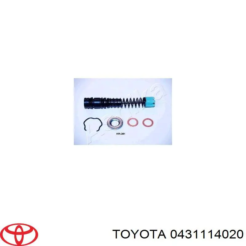 0431114020 Toyota juego de reparación, cilindro maestro del embrague