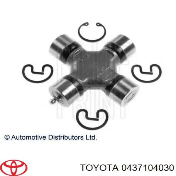 Cruceta del eje cardán trasero Toyota 0437104030 precio, desde 20,03 EUR