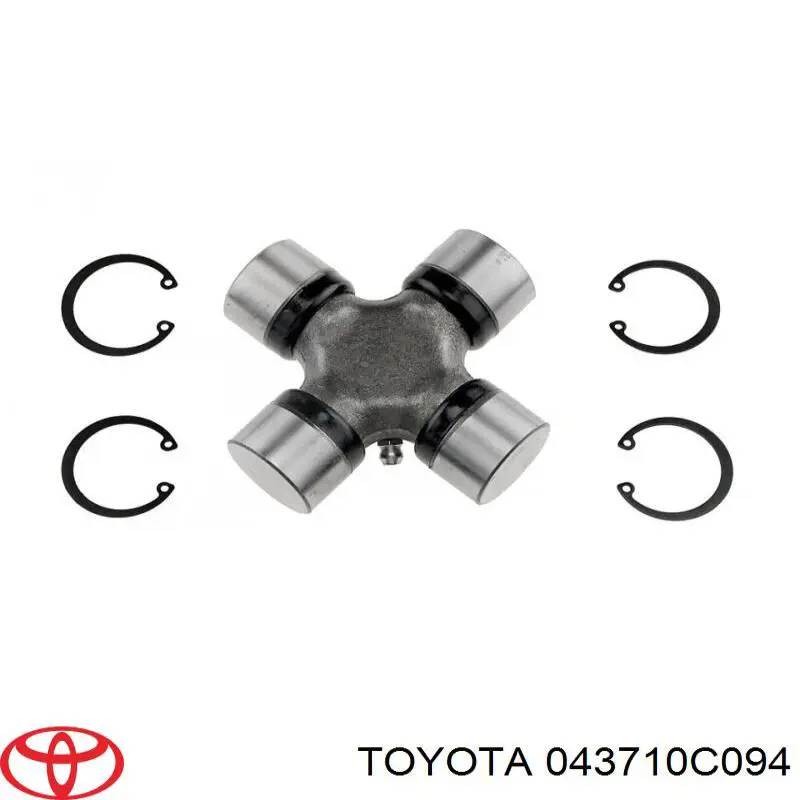 043710C094 Toyota cruceta de árbol de cardán trasero