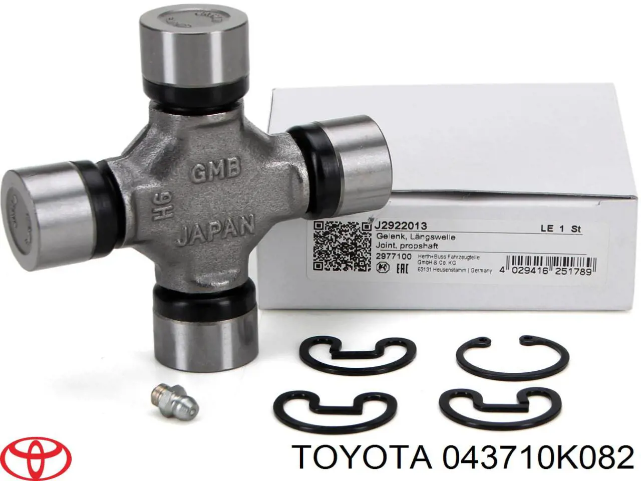 Cruceta del eje cardán trasero Toyota 043710K082 precio, desde 20,03 EUR