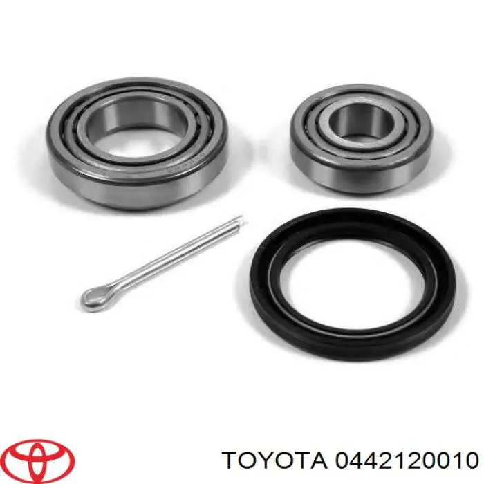 0442120010 Toyota cojinete, palier, eje trasero