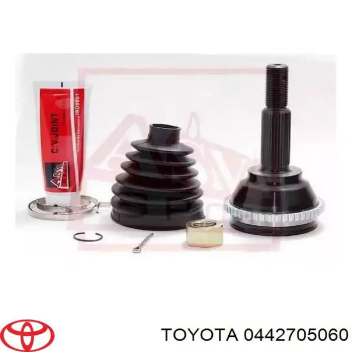442705060 Toyota juego de fuelles, árbol de transmisión delantero
