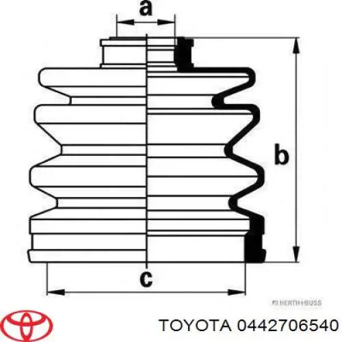 0442706540 Toyota