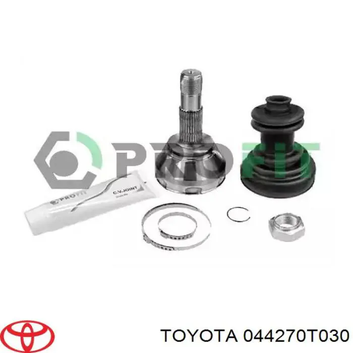 Juego de fuelles de junta homocinética delantera Toyota 044270T030 precio, desde 118,23 EUR