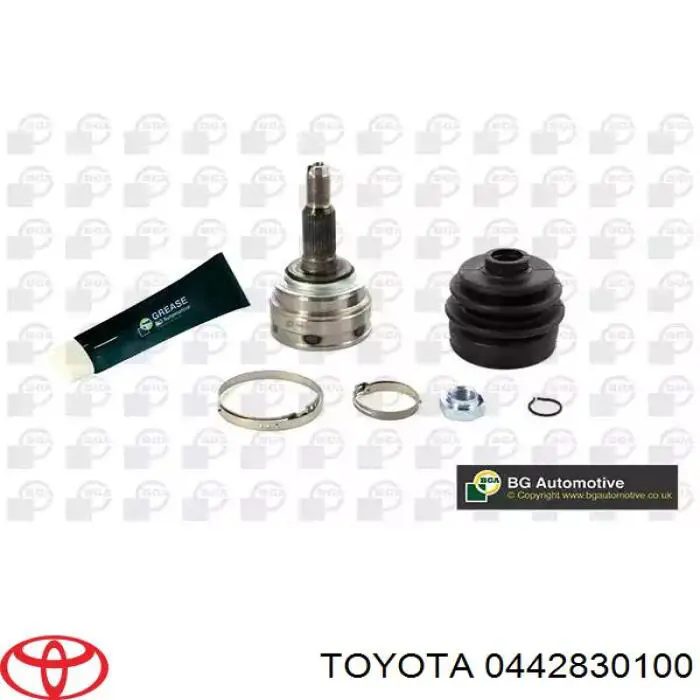 442830030 Toyota juego de fuelles, árbol de transmisión delantero