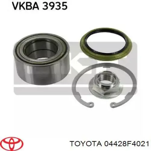 Fuelle de semieje delantero interior 0442802690 Toyota