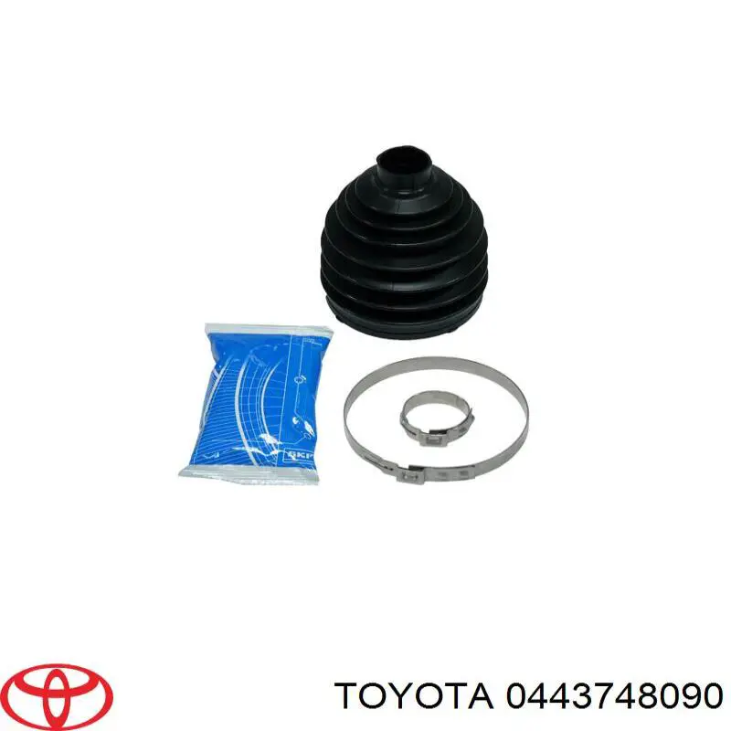 443748090 Toyota fuelle, árbol de transmisión delantero interior derecho