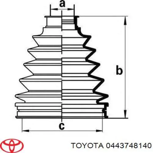 0443748140 Toyota