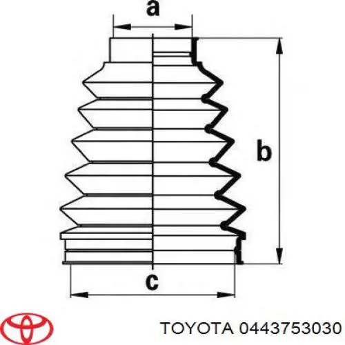 0443753030 Toyota