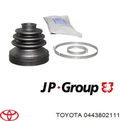 0443802111 Toyota Fuelle palier delantero interior