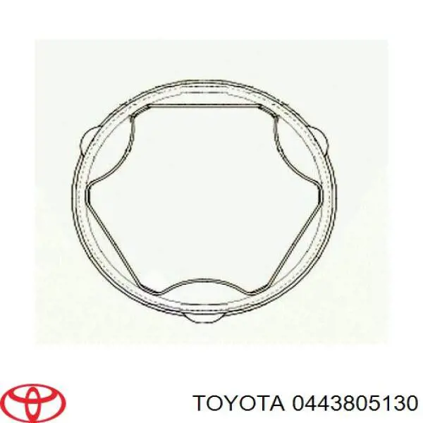 Comprar 0443805130 Toyota Fuelle de semieje delantero interior