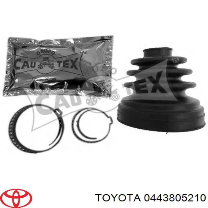 443805210 Toyota fuelle, árbol de transmisión delantero exterior