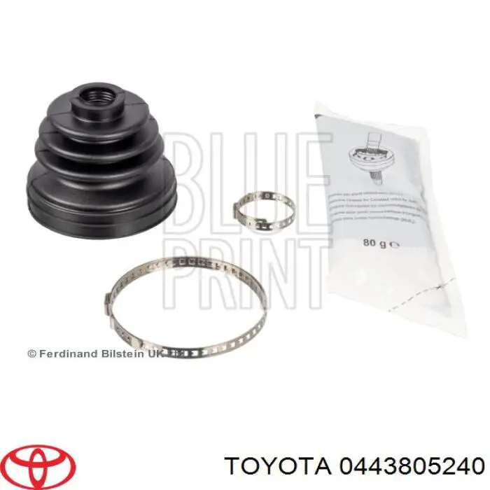 Fuelle de palier delantero exterior 0443805240 Toyota
