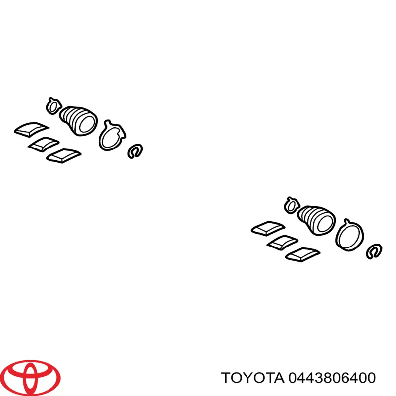 Fuelle, semieje delantero interior Toyota Camry V