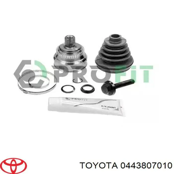 Fuelle transmisión delantero exterior Toyota 0443807010 precio, desde 104,34 EUR