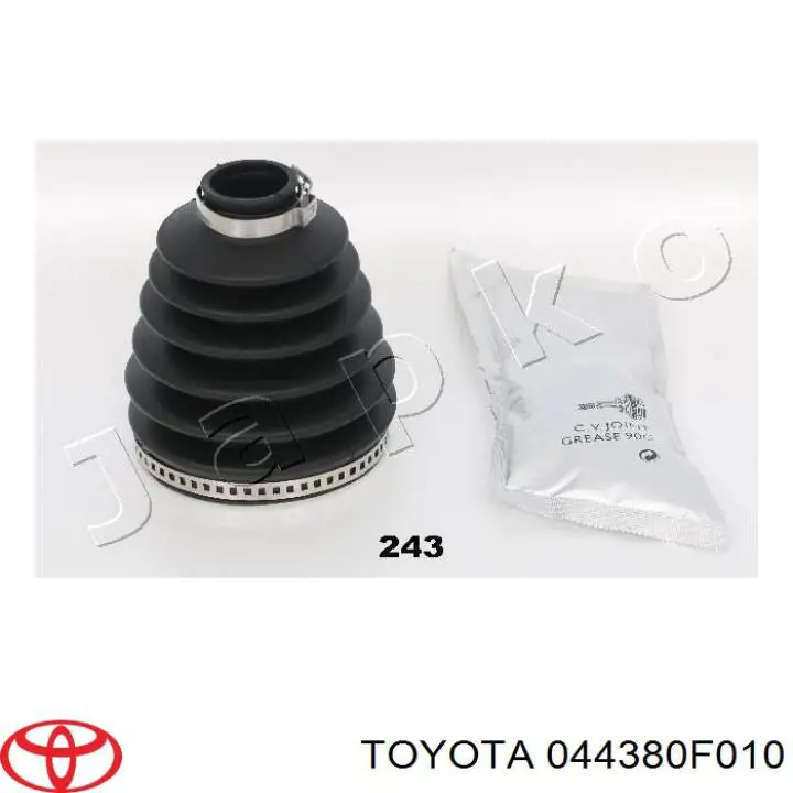 044380F010 Toyota fuelle, árbol de transmisión delantero exterior