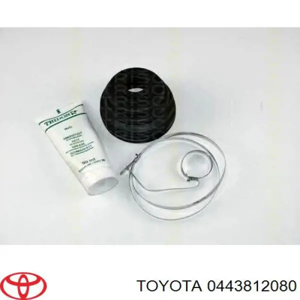 0443812080 Toyota fuelle, árbol de transmisión delantero exterior