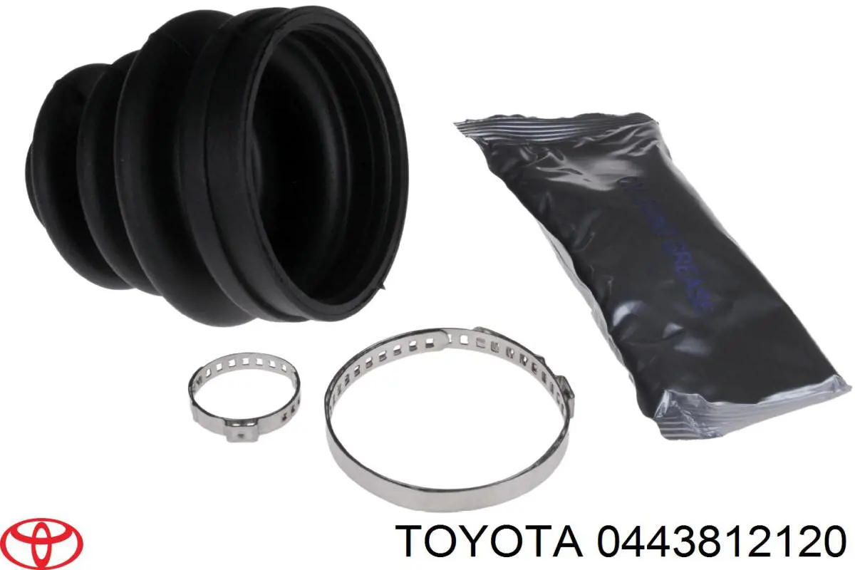 443812120 Toyota fuelle, árbol de transmisión delantero exterior