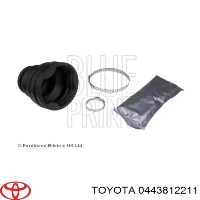 Fuelle, árbol de transmisión delantero interior Toyota Corolla E12