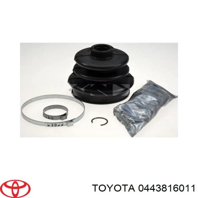 0443816011 Toyota fuelle, árbol de transmisión delantero exterior