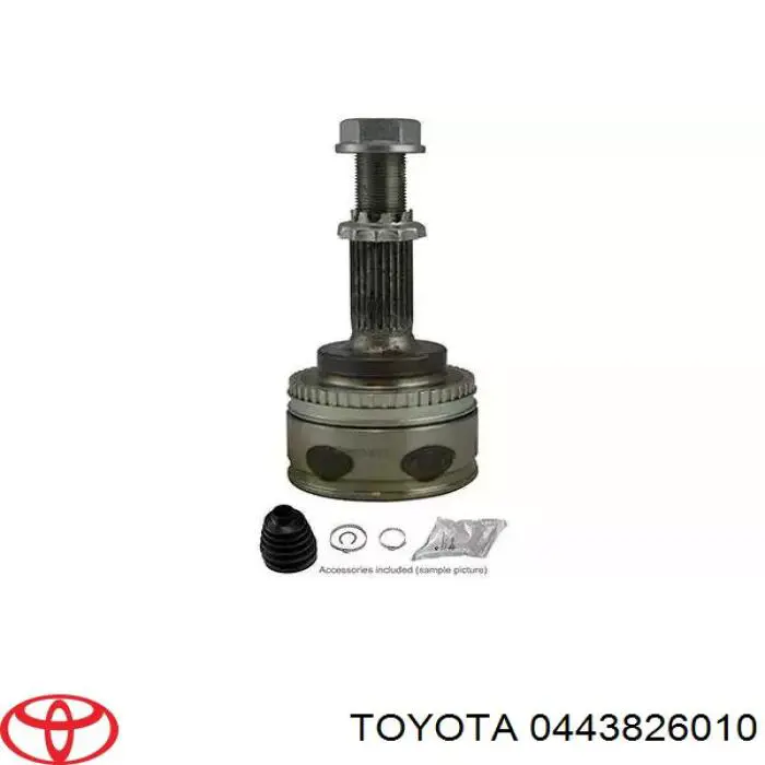 0443826011 Toyota Fuelle palier delantero interior