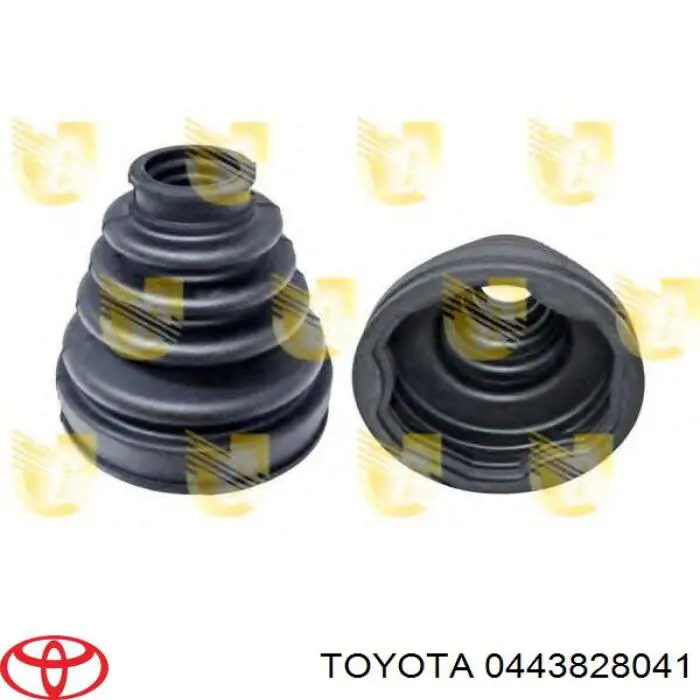 Fuelle, junta homocinética interior derecha delantera 4344806350 Toyota
