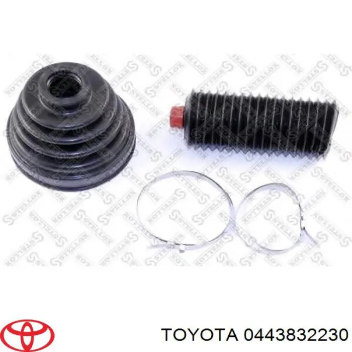 Fuelle, árbol de transmisión delantero interior Toyota Corolla E12
