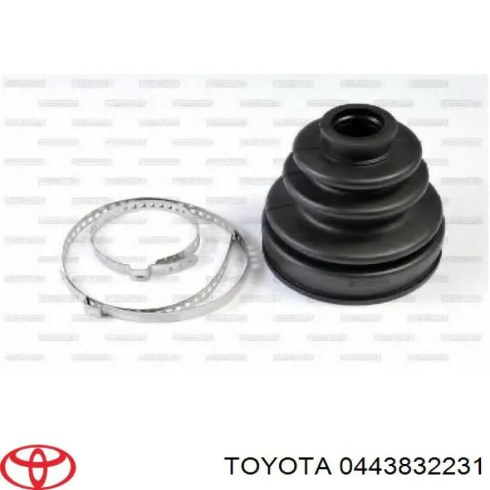 Fuelle, árbol de transmisión delantero interior Toyota Corolla E12