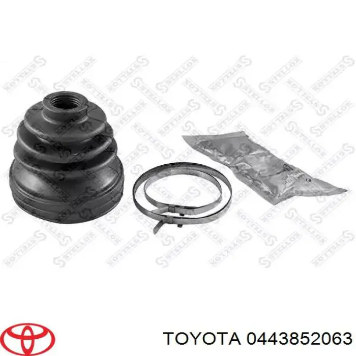 0443852063 Toyota fuelle, árbol de transmisión delantero exterior