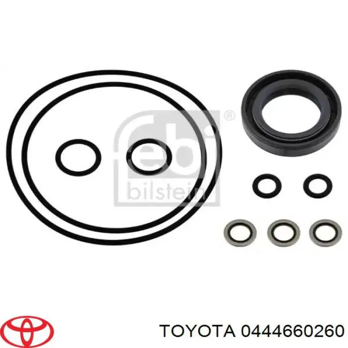 444660260 Toyota kit de reparación, bomba de dirección hidráulica