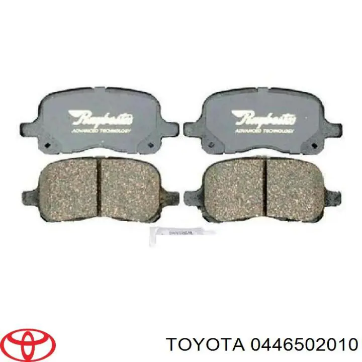 Pastillas freno delanteras Toyota 0446502010 precio, desde 18,97 EUR