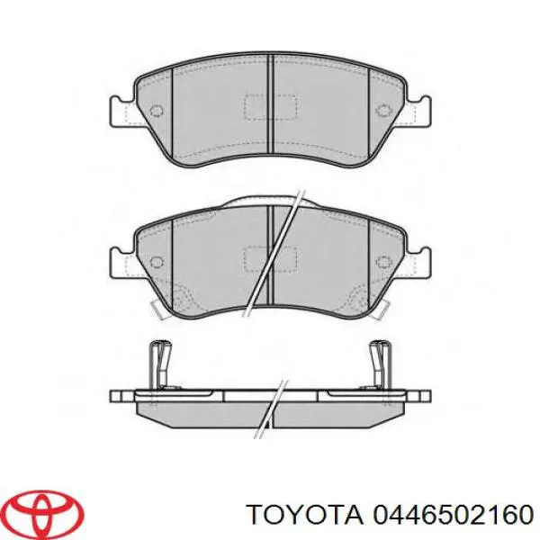 Pastillas de freno delanteras Toyota Corolla E12