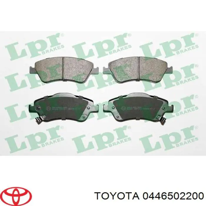 Pastillas de freno delanteras Toyota Corolla E12