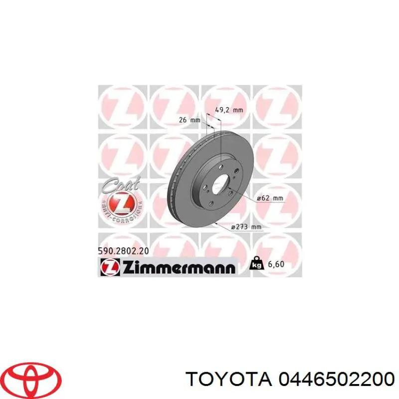 Pastillas de freno delanteras Toyota Corolla E12