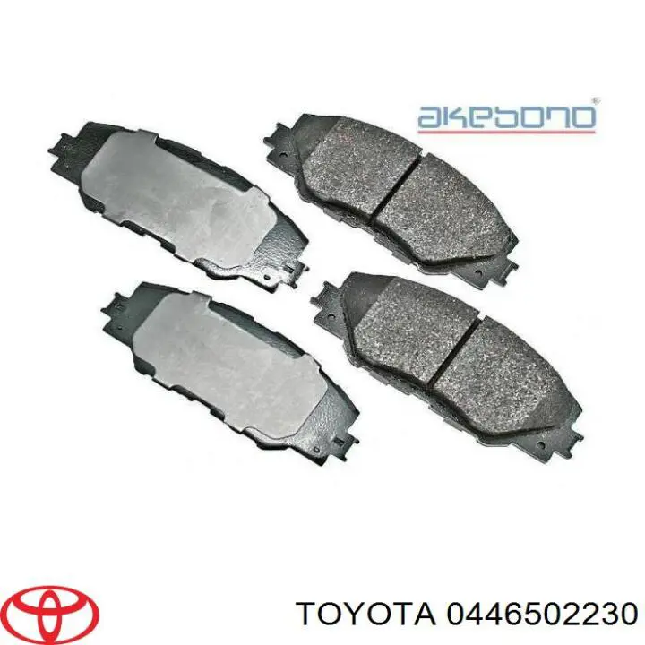 Pastillas freno delanteras Toyota 0446502230 precio, desde 30,01 EUR