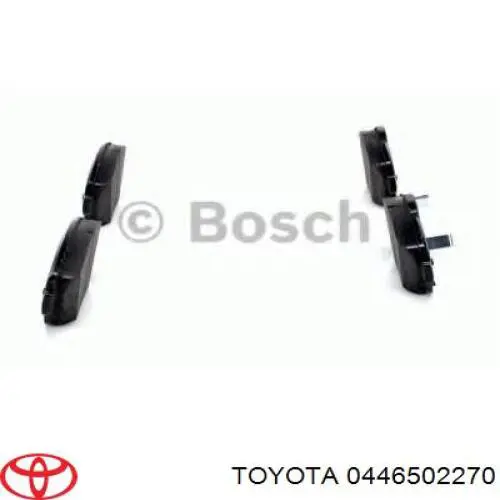 Pastillas de freno delanteras Toyota Corolla E12