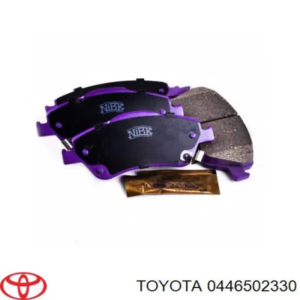 Comprar 0446502330 Toyota Pastillas delanteras de freno